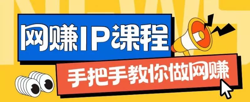 ip合伙人打造1.0,从0到1教你做网创,实现月入过万【揭秘】
