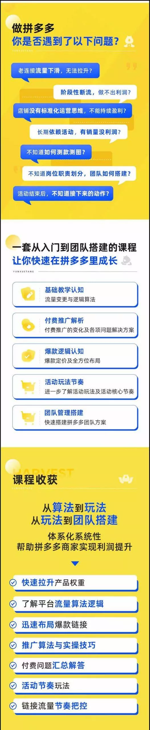 拼多多·进阶课：极限拉升/盈利突破：从算法到玩法 从玩法到团队搭建-18节